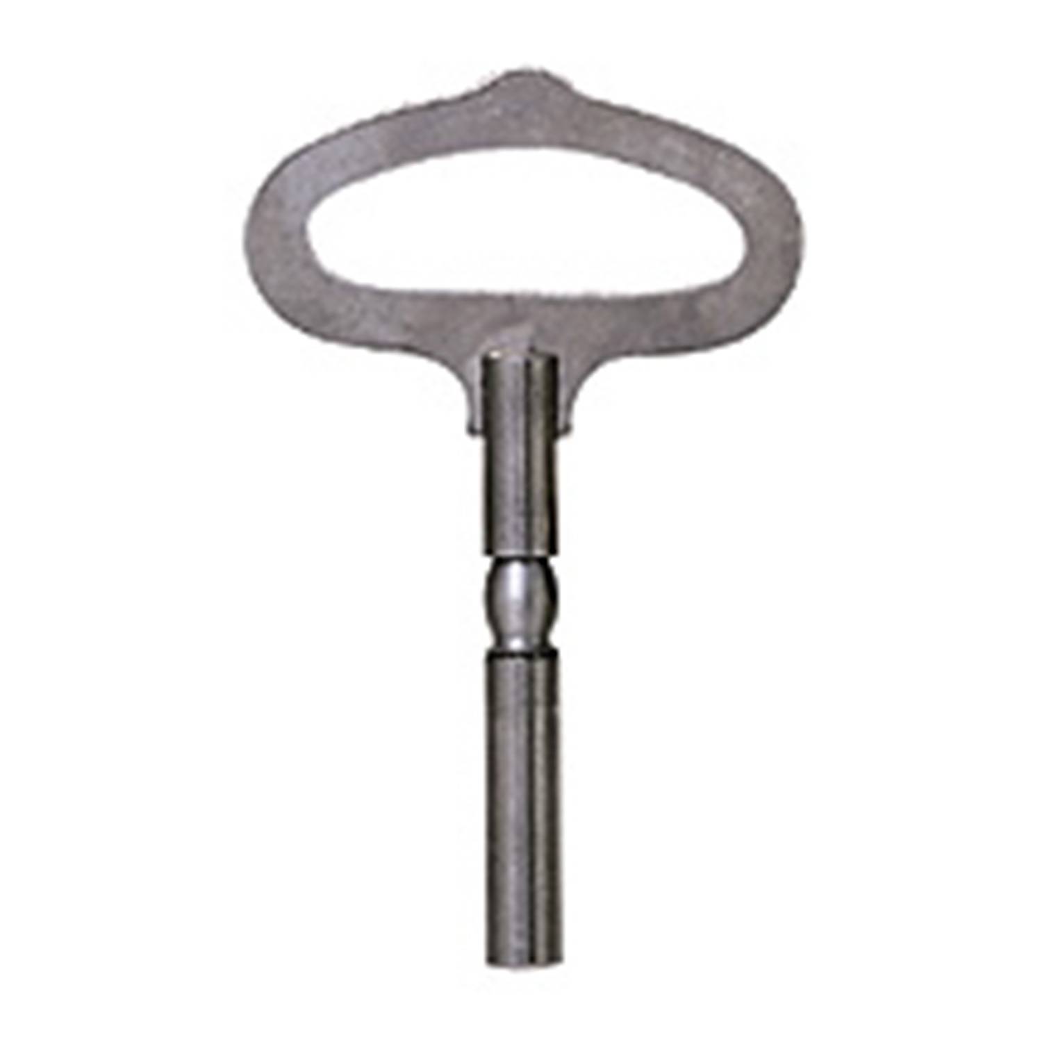 SELVA Großuhrschlüssel Standard Ausführung Stahl langer Schaft Vierk.-Innen: 4,25