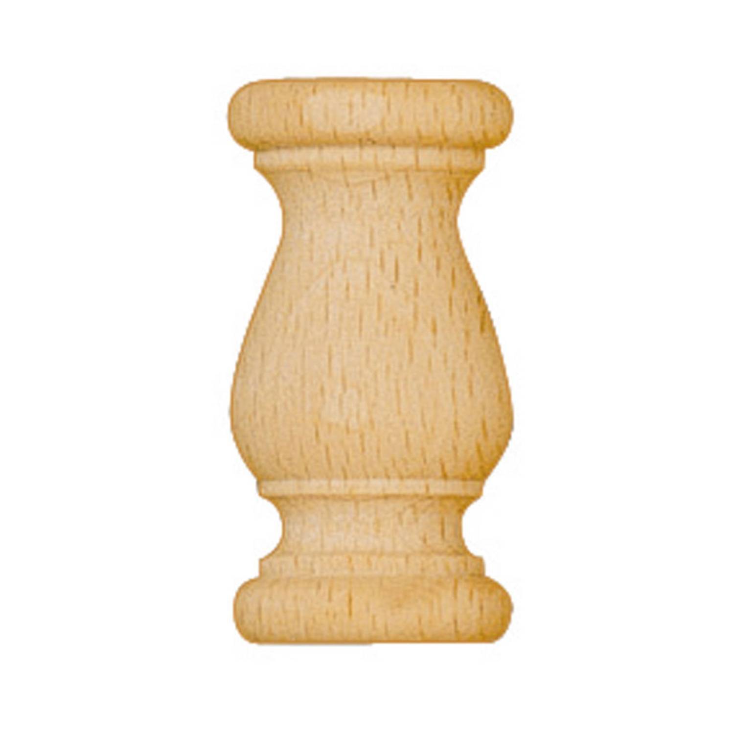 SELVA Zierteil gedrechselt Buche Holz