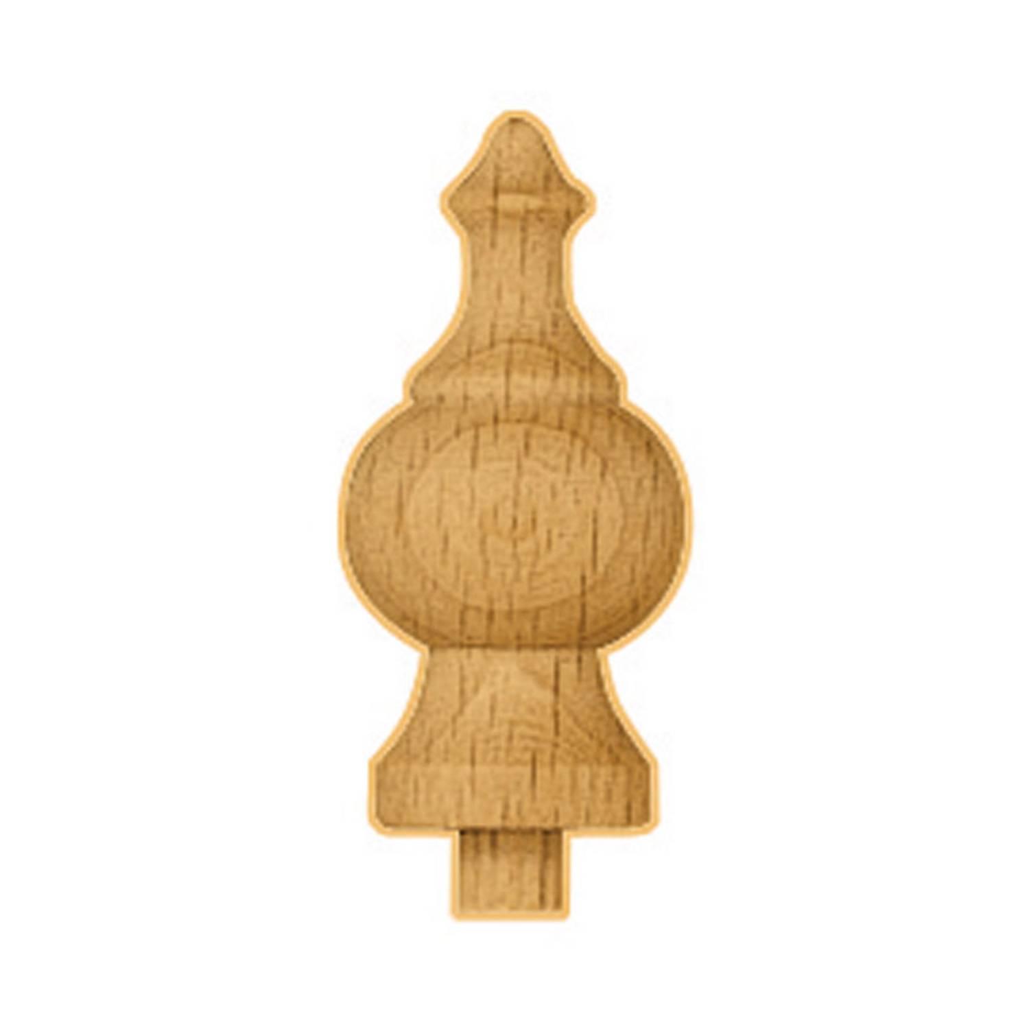 SELVA Zierteil gedrechselt Buche Holz