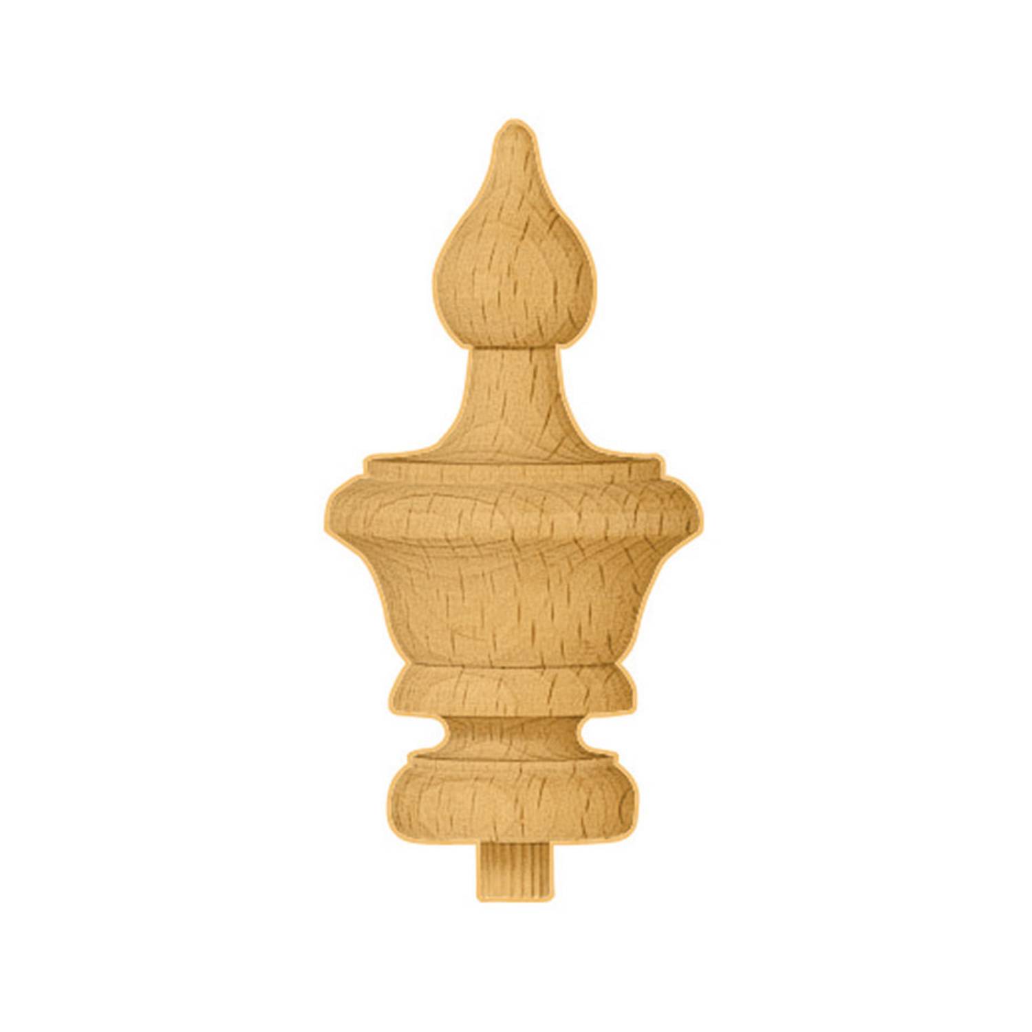 SELVA Zierteil gedrechselt Buche Holz
