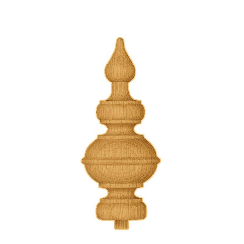 SELVA Zierteil gedrechselt Buche Holz