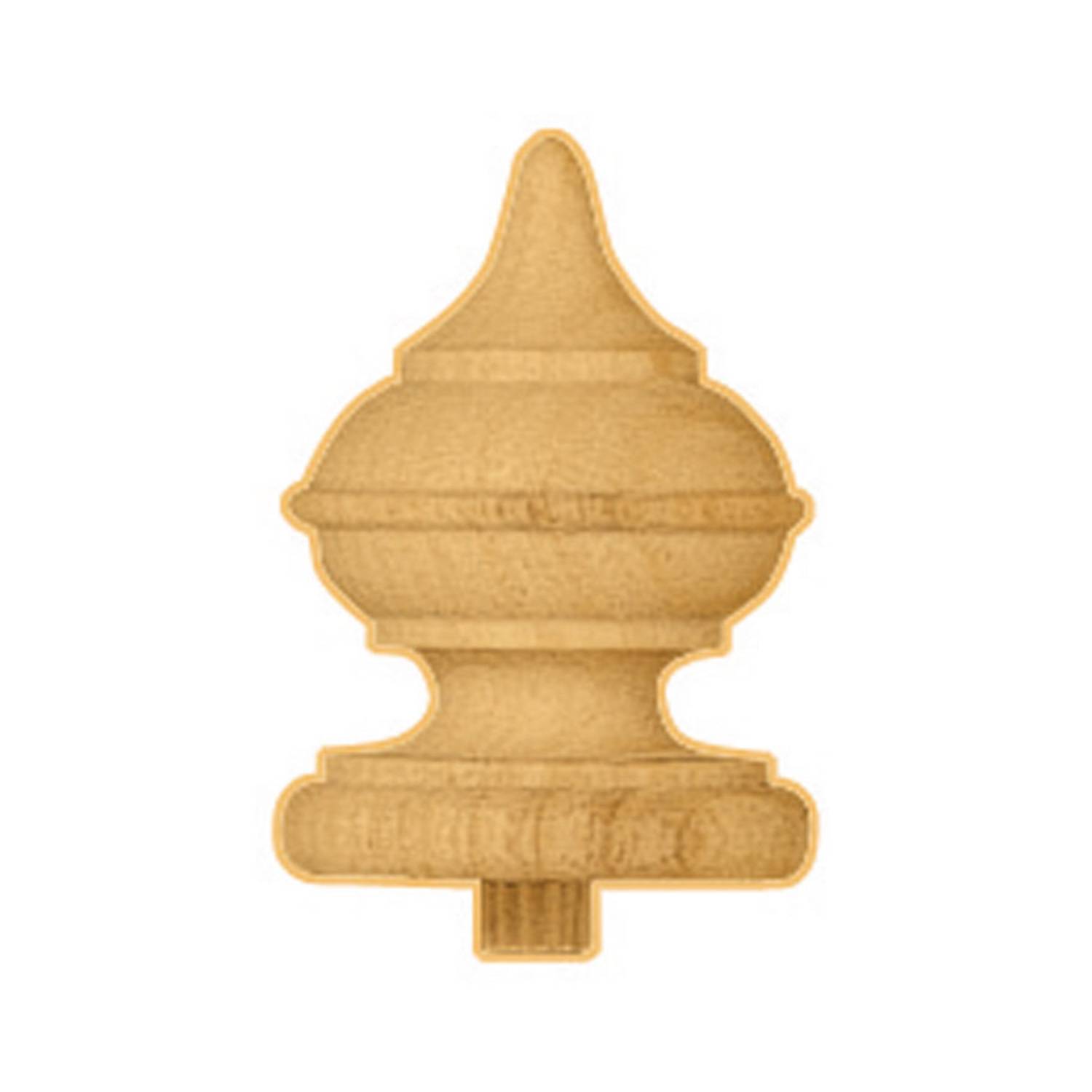 SELVA Zierteil gedrechselt Buche Holz