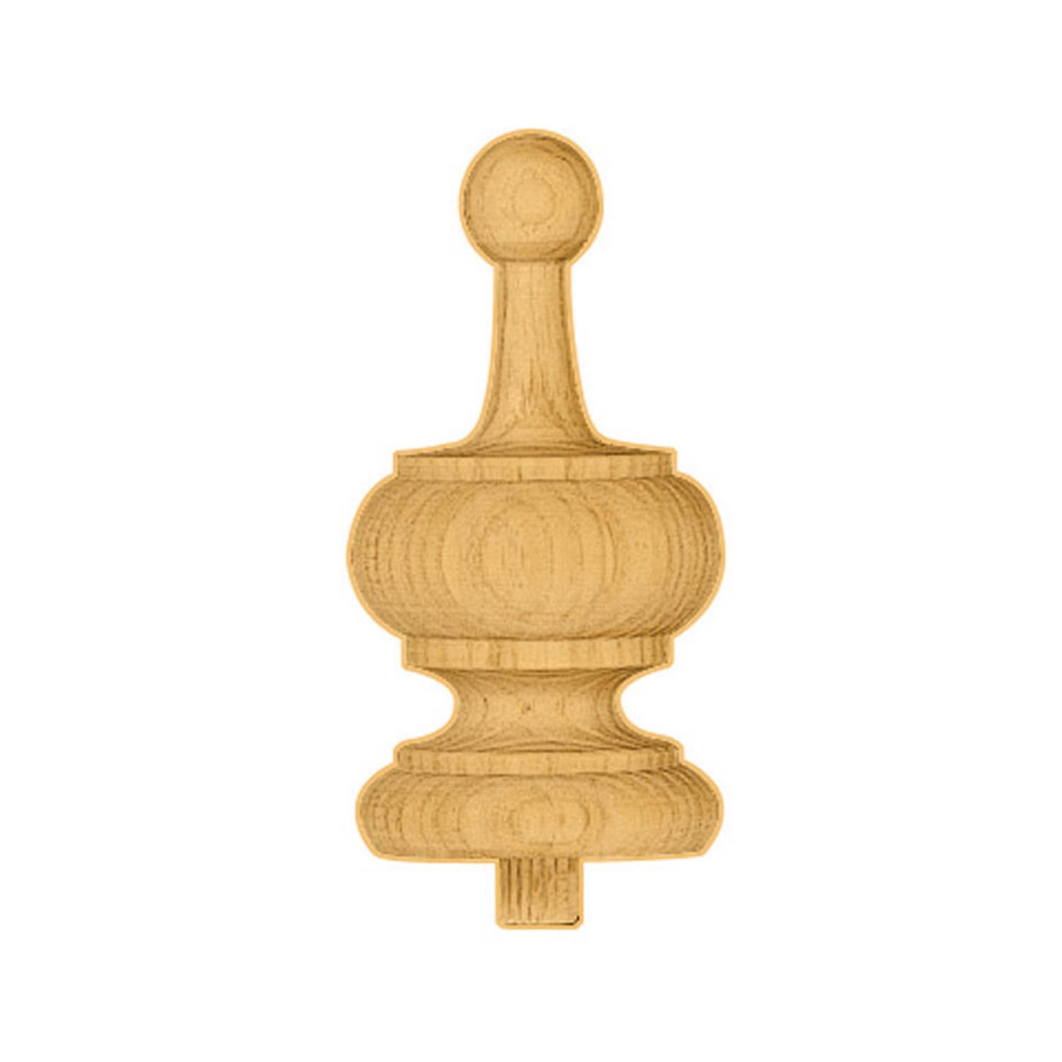 SELVA Zierteil gedrechselt Buche Holz