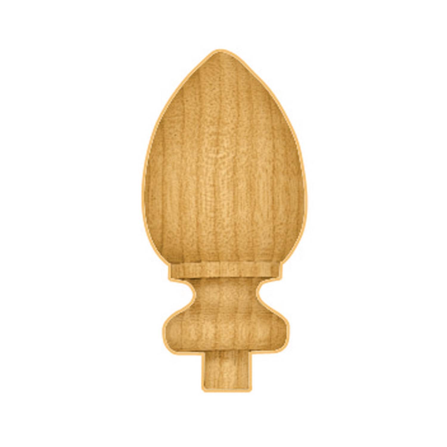 SELVA Zierteil gedrechselt Buche Holz