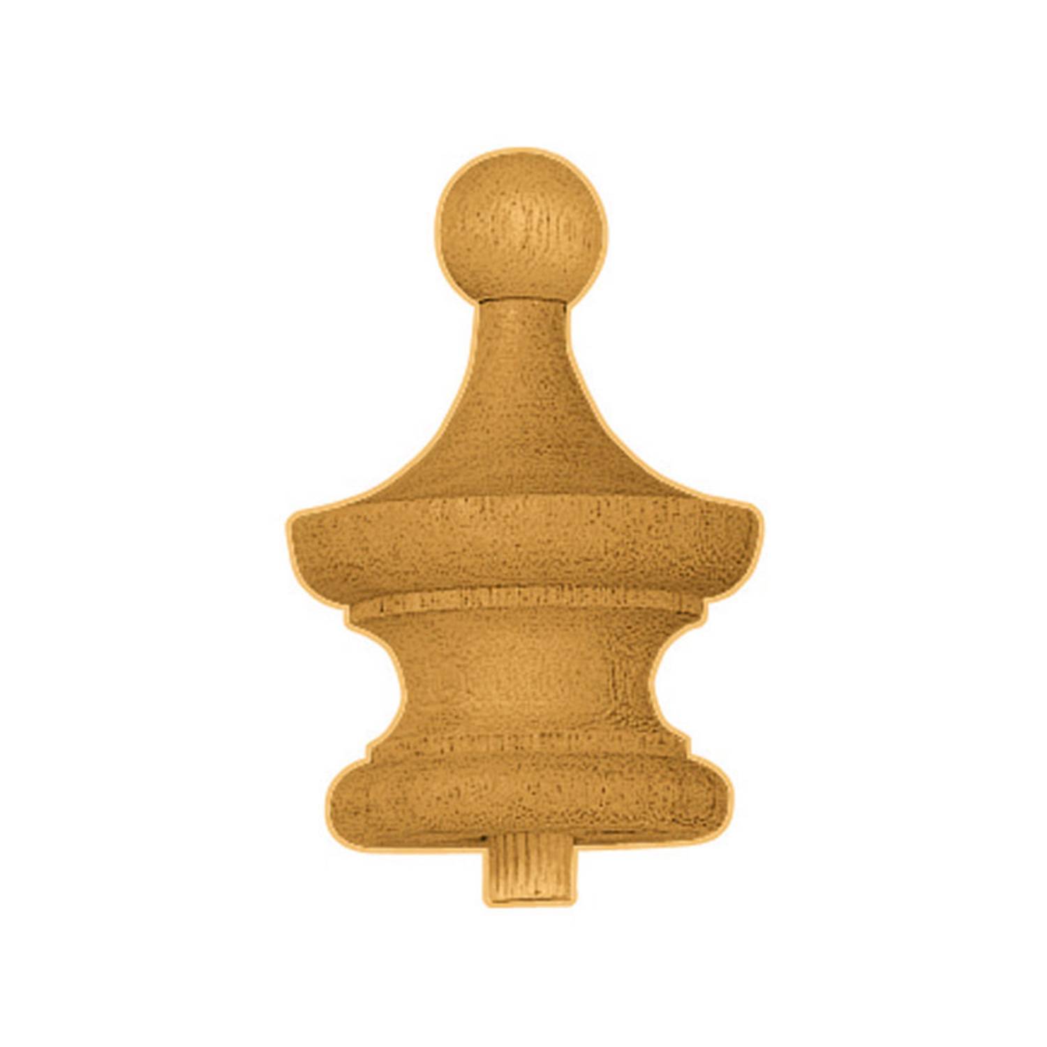 SELVA Zierteil gedrechselt Buche Holz