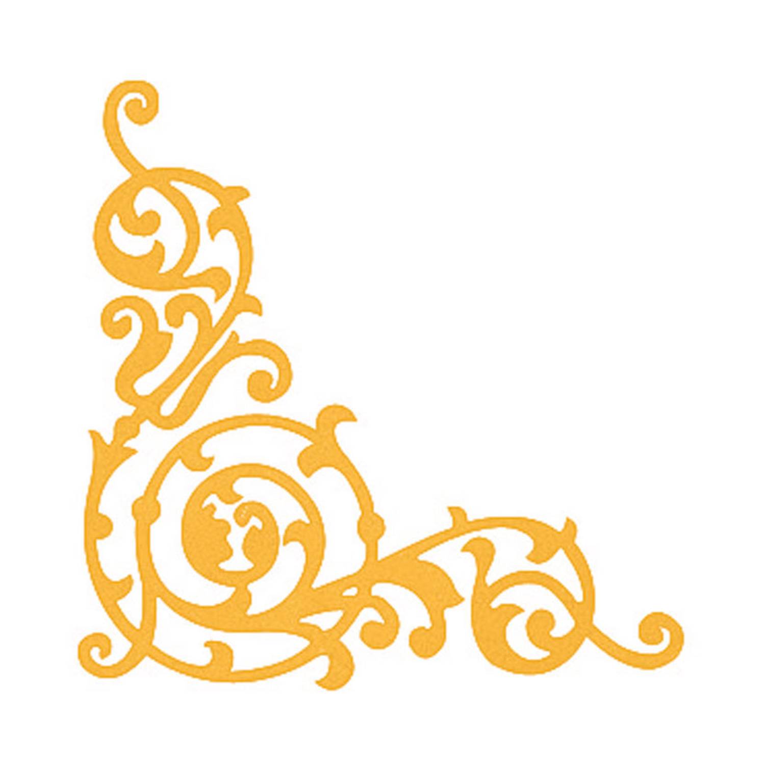 SELVA Zierteil Intarsie Messing