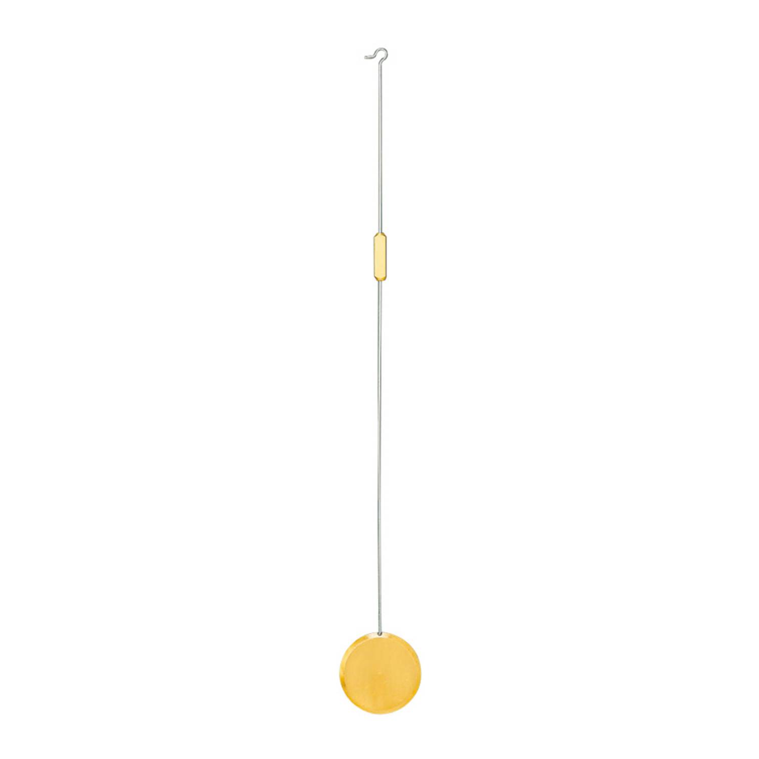 SELVA Pendel für französische Pendulen L: 200mm Pendelscheibe Ø 28 mm