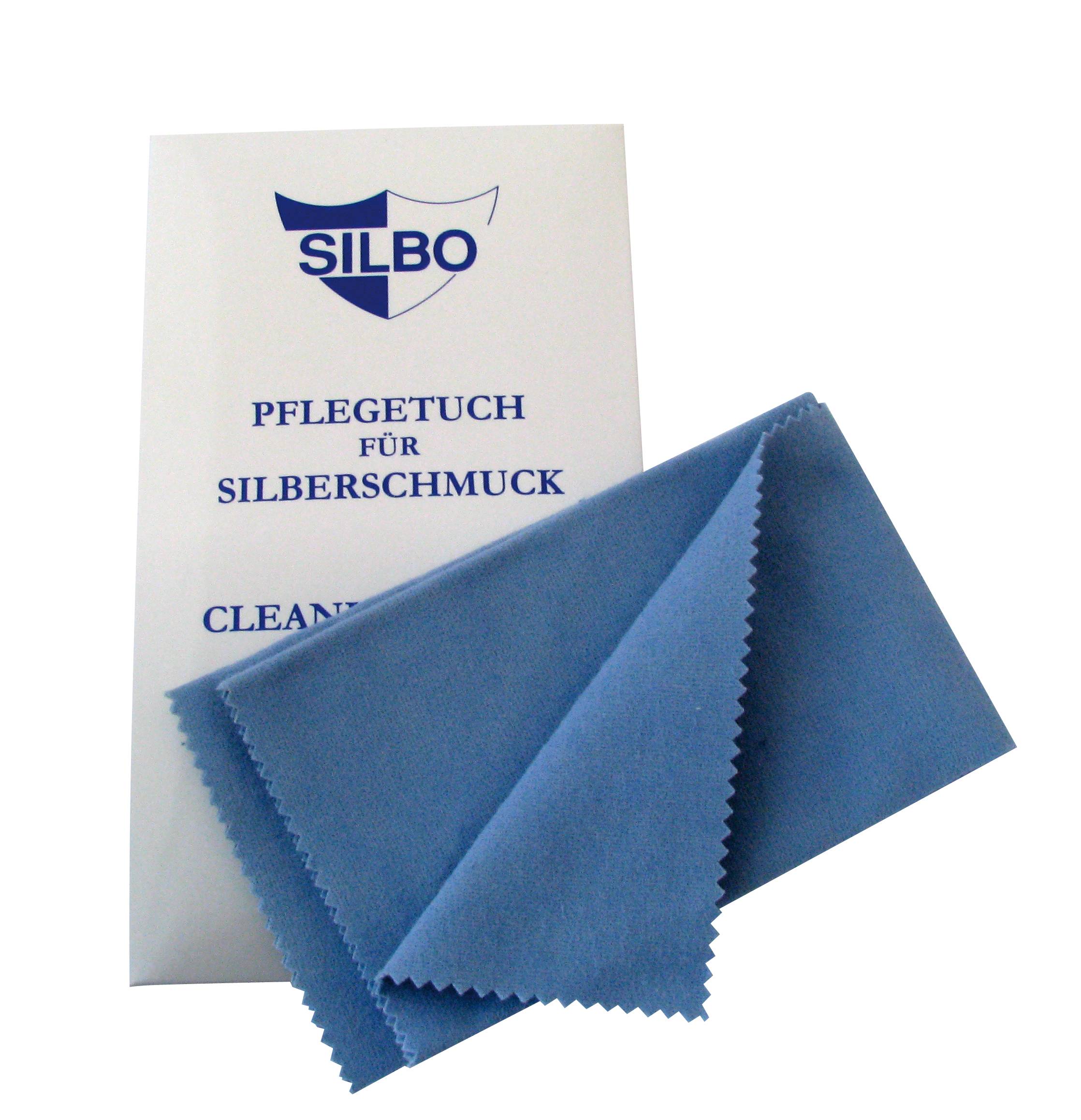Pflegetuch für Silberschmuck Silbo