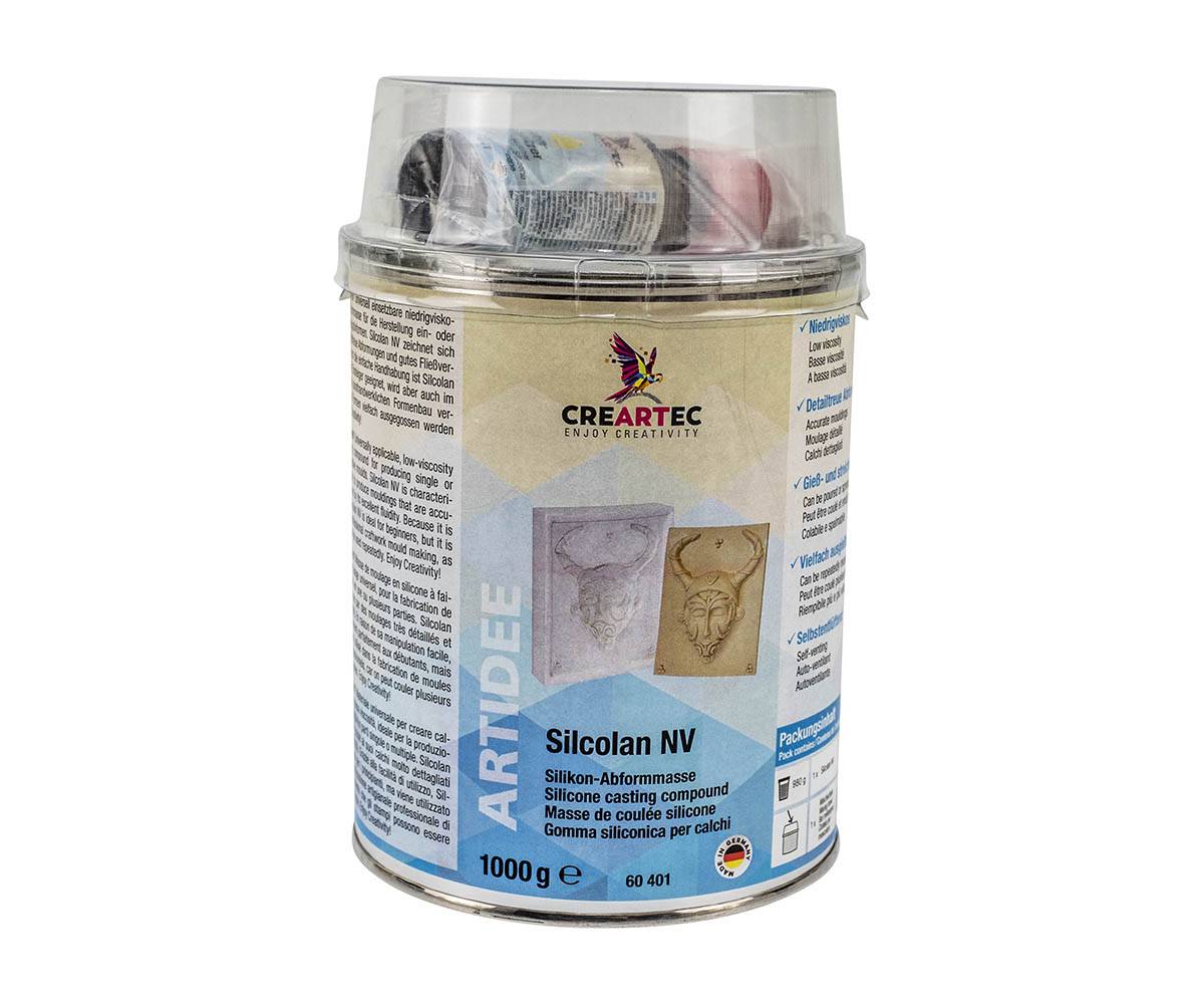 74,00 € / 1 kg Silikon-Kautschuk NV 1000g