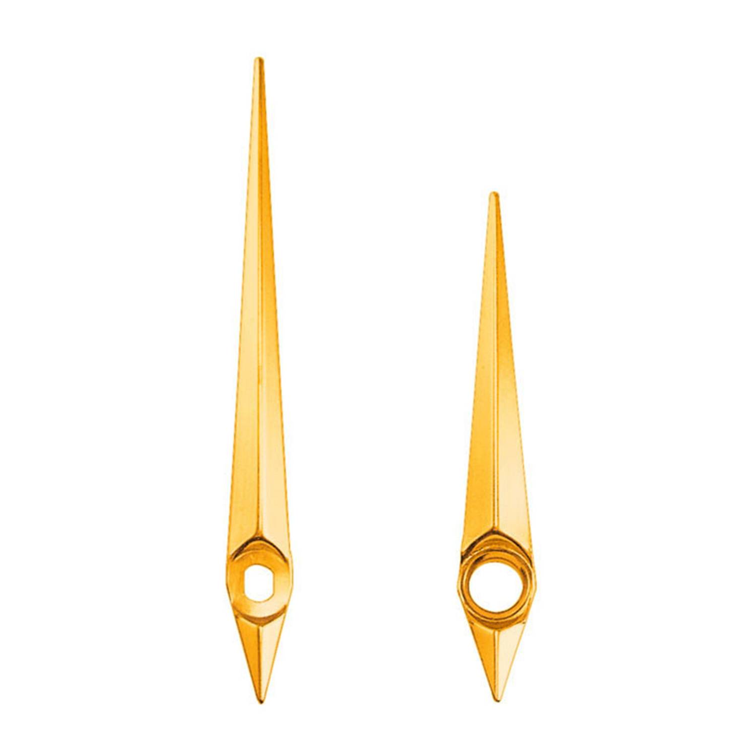 SELVA Zeigerpaar für Mechanische Lanze gelb Minutenzeiger-L:53mm