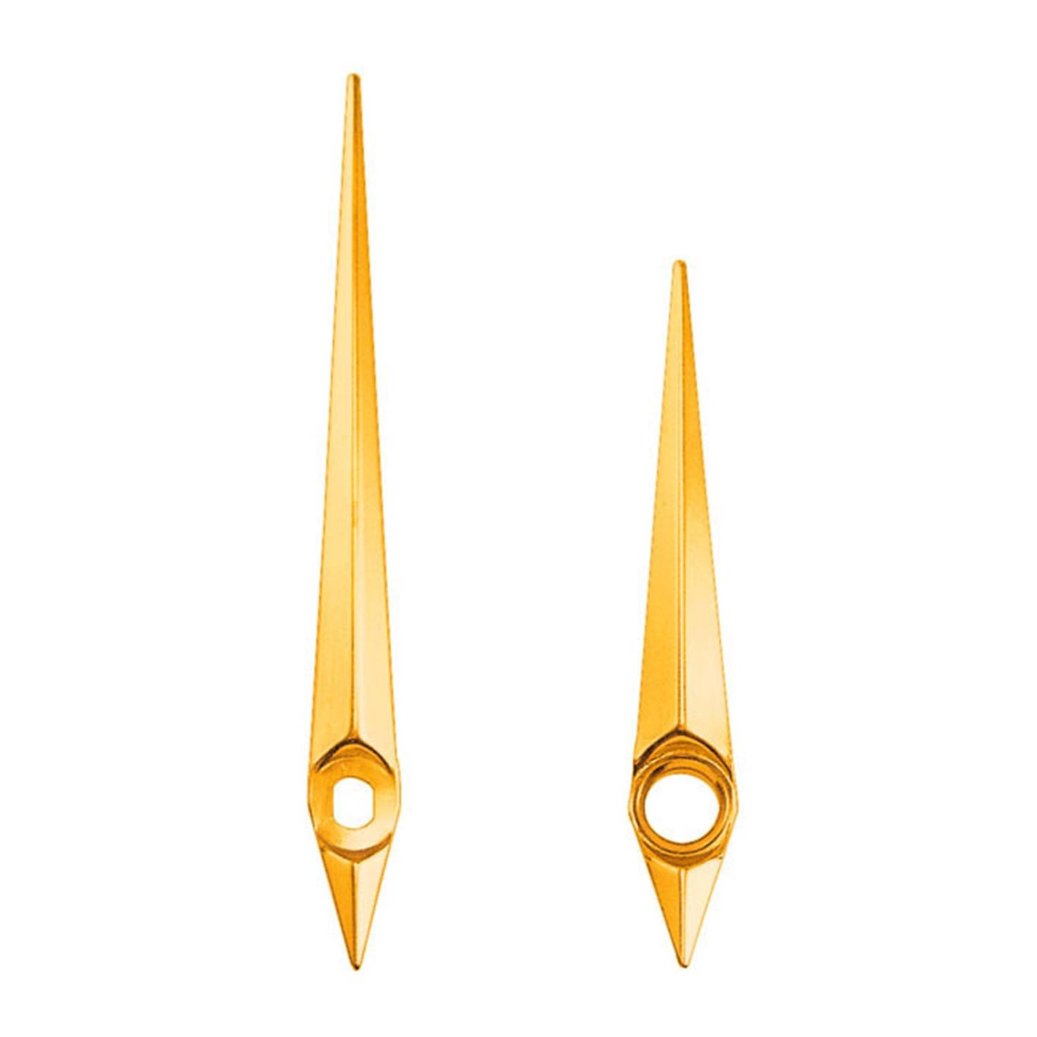 SELVA Zeigerpaar Funkuhren Lanze gelb Minutenzeiger-L:72mm