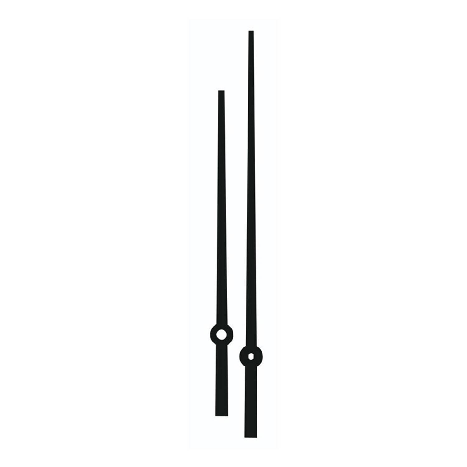 SELVA Zeigerpaar Euronorm Balken schwarz Minutenzeiger-L:160mm