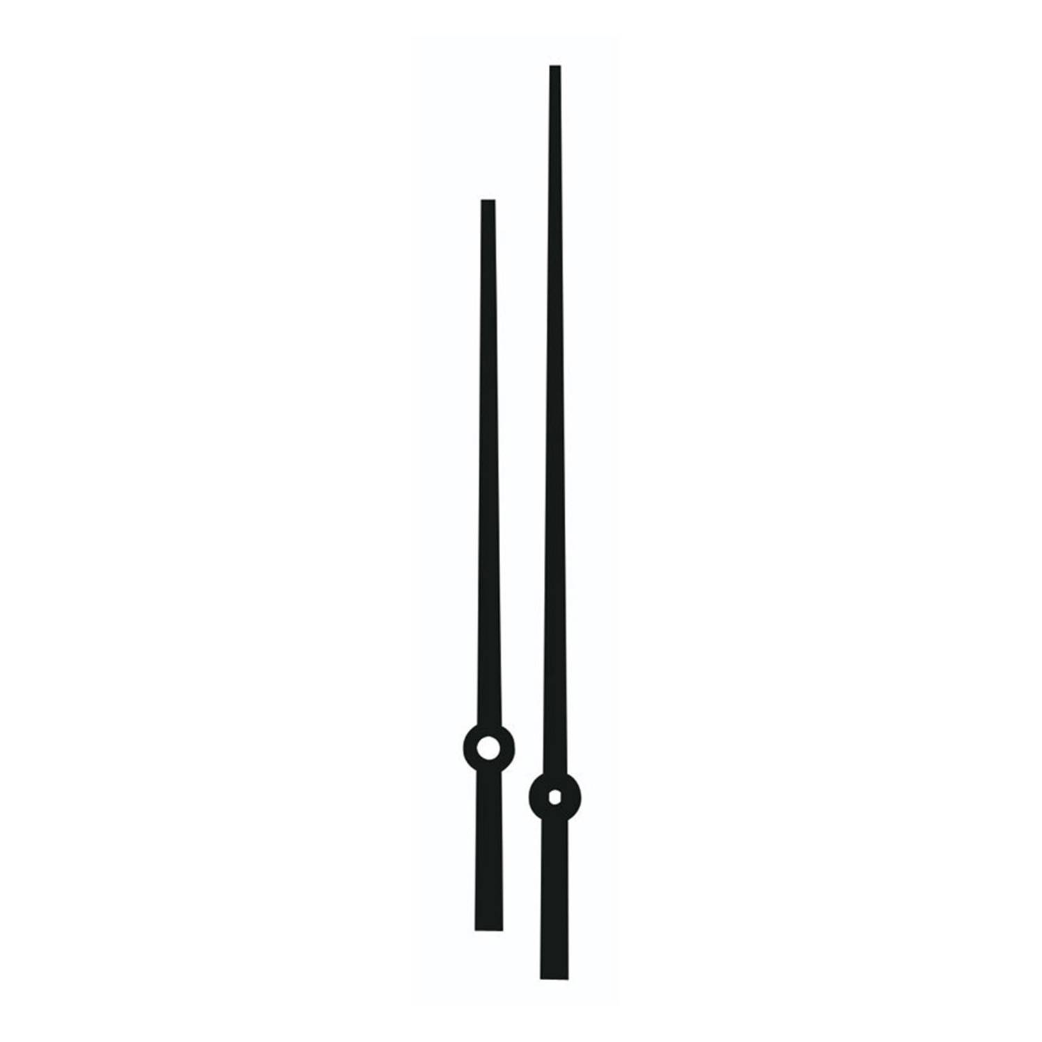 SELVA Zeigerpaar Funkuhren Balken schwarz Minutenzeiger-L:160mm