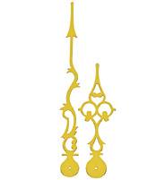 SELVA Zeigerpaar Euronorm Antik gelb Minutenzeiger-L:160mm