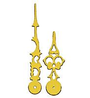 SELVA Zeigerpaar Funkuhren Antik gelb Minutenzeiger-L:76mm