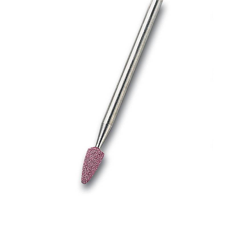 SELVA Schleifwerkzeug mit abgerundeter Spitze, Abgerundete Spitze, Schaft-Ø 2,35 mm