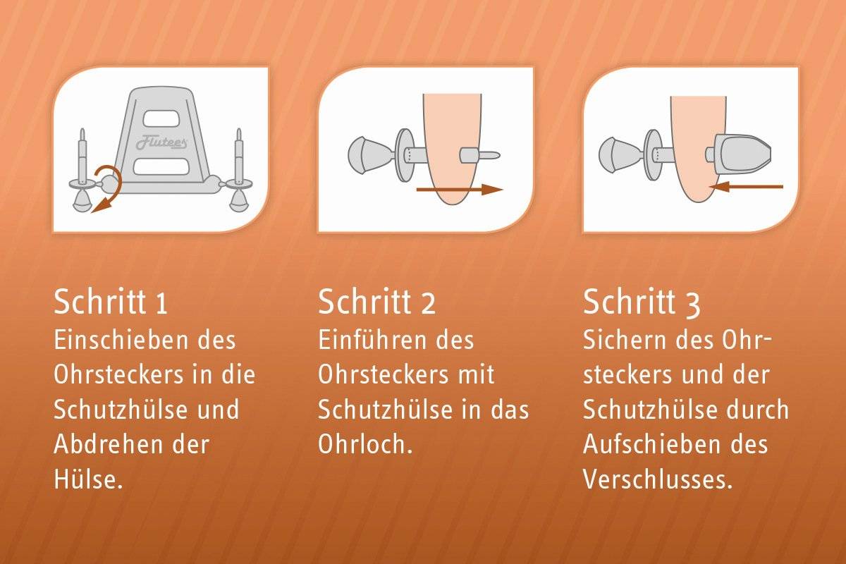 Flutees Flutees Schutzhülsen, Inhalt 10 Stück