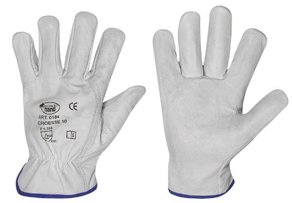 SELVA Nappaleder-Handschuhe Strong Hand SILVERSTONE, Größe 12