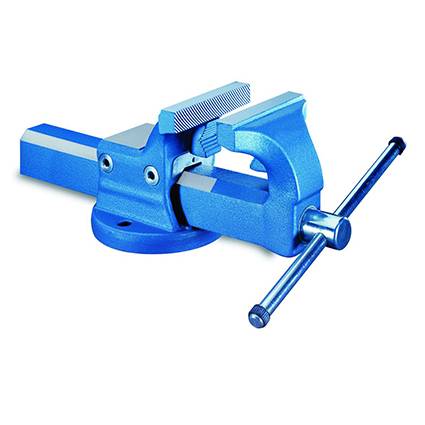 SELVA Schraubstock Fortissimo Fix stahlgeschmiedet, 125mm Backenbreite