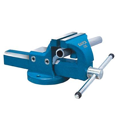 SELVA Schraubstock Fortissimo Fix stahlgeschmiedet, 125mm Backenbreite