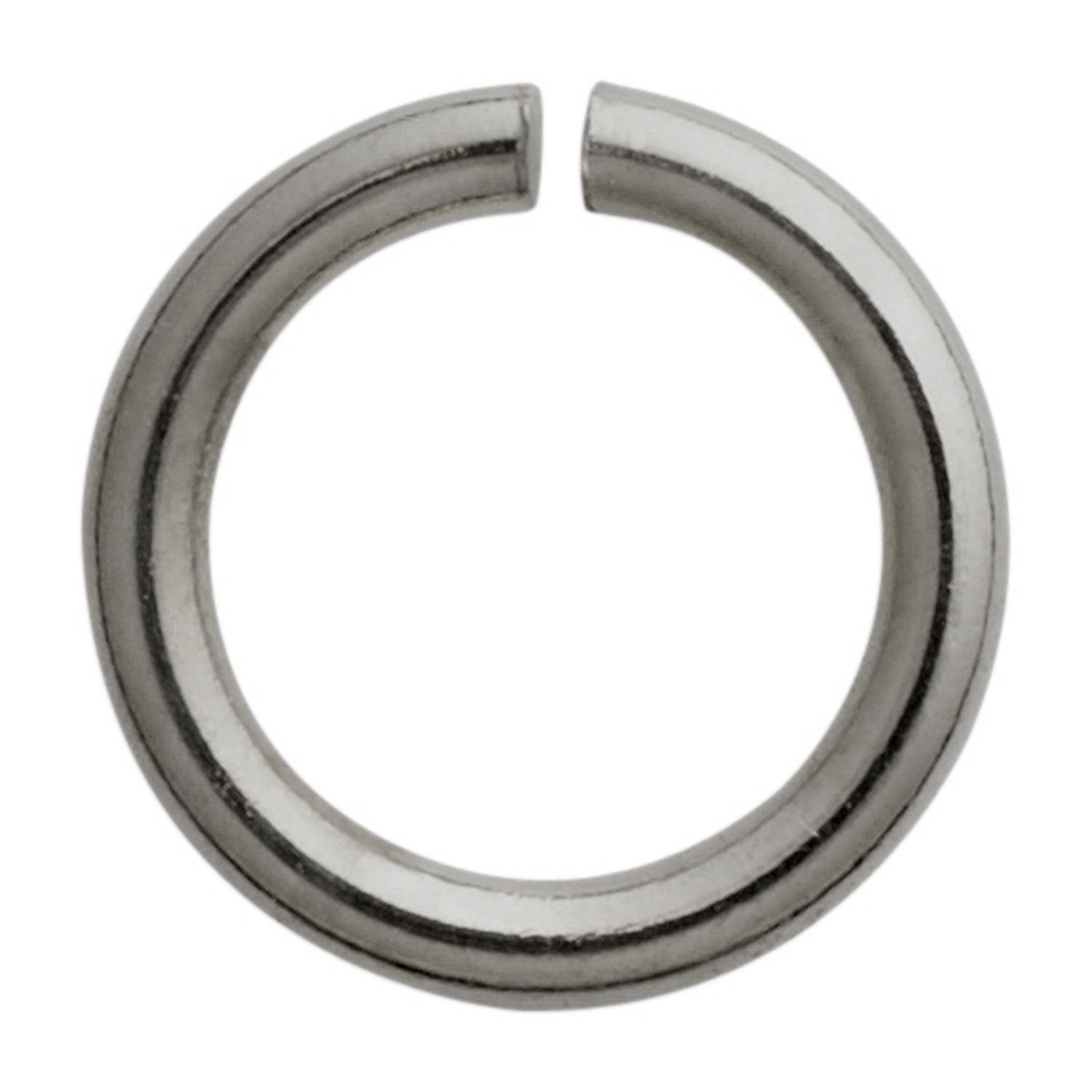 SELVA Bindering rund Edelstahl / weiß Ø 5,00 mm, Stärke 1,00 mm