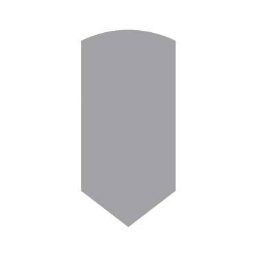 GRS Glensteel Facettenstichel parallel 105° Spitze