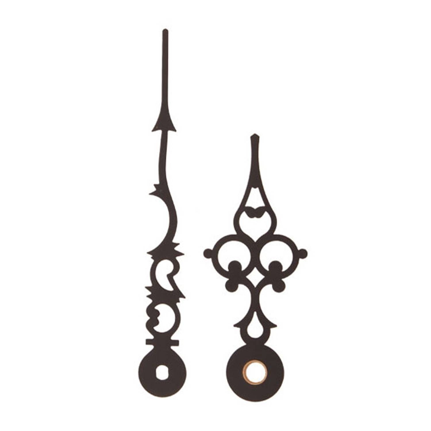 SELVA Zeigerpaar Euronorm Antik schwarz Minutenzeiger-L:69/47mm