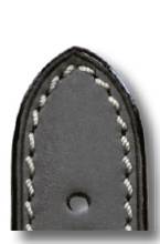 Happel Lederband Tucson 22 mm steingrau