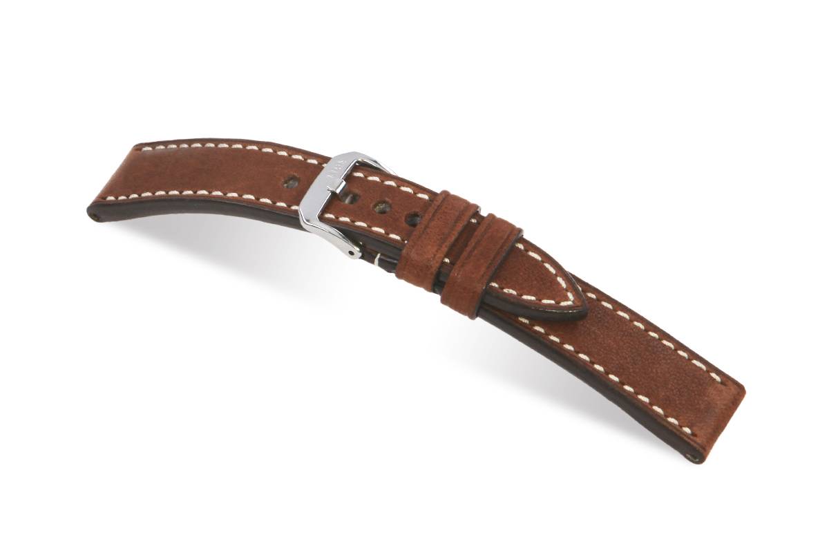 Happel Lederband Tucson 24 mm mahagoni