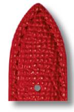 Happel Lederband Pasadena 16 mm rot