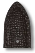 Happel Lederband Pasadena 20 mm schwarz