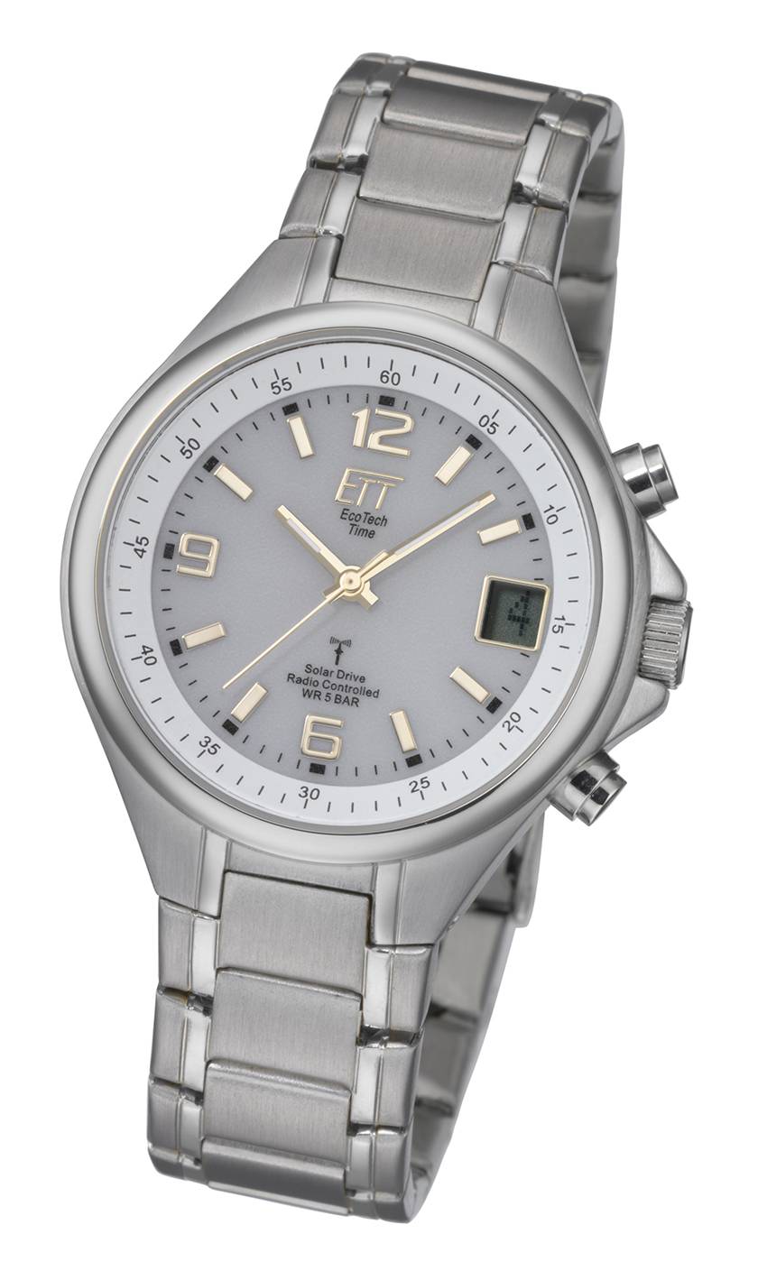 ETT ETT Solar Drive Funk Herrenuhr Basic - EGS-11282-12M