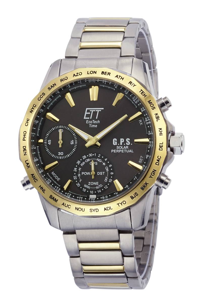 ETT ETT Solar Drive GPS Herrenuhr - EGT-11364-65M