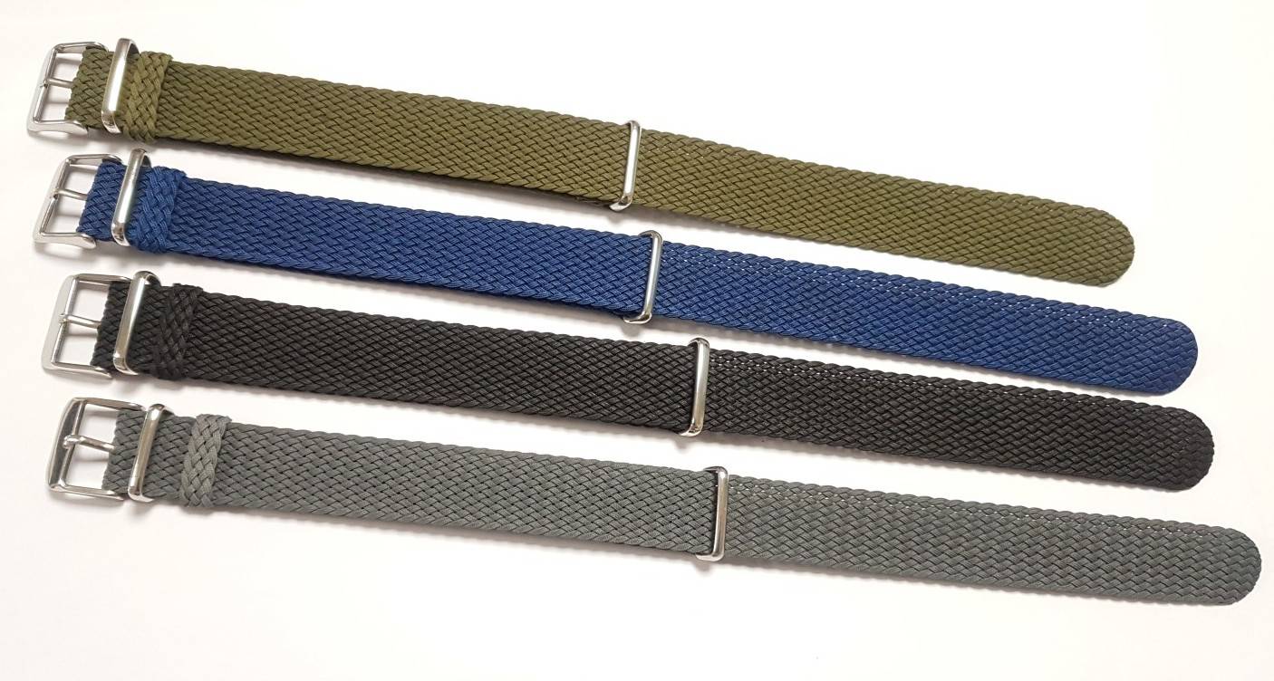 SELVA Nato Perlonband nato-grün 20mm