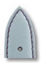 Happel Lederband Arezzo 18mm eisblau, glatt