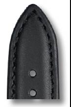 Happel Lederband Corona 18 mm schwarz