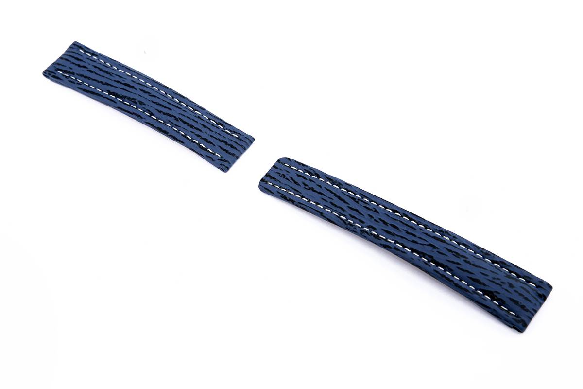 Happel Lederband Happel BRT 22mm ozeanblau