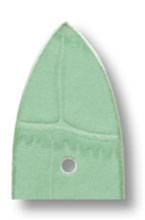 Happel Lederband Charleston 18mm türkis mit Alligatorprägung