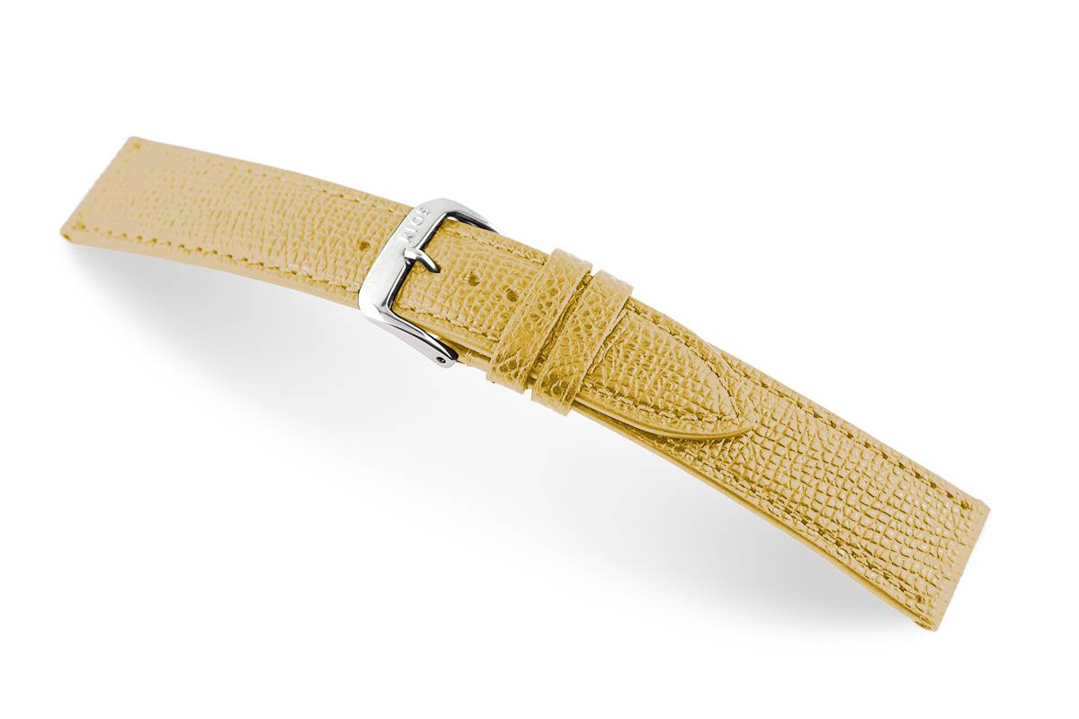 Happel Lederband Pasadena 16 mm sand XL