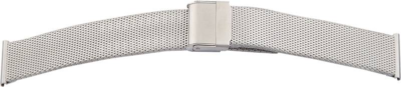 SELVA Milanaise-Uhrenarmband, Silber, Metallband, aus Edelstahl, satiniert