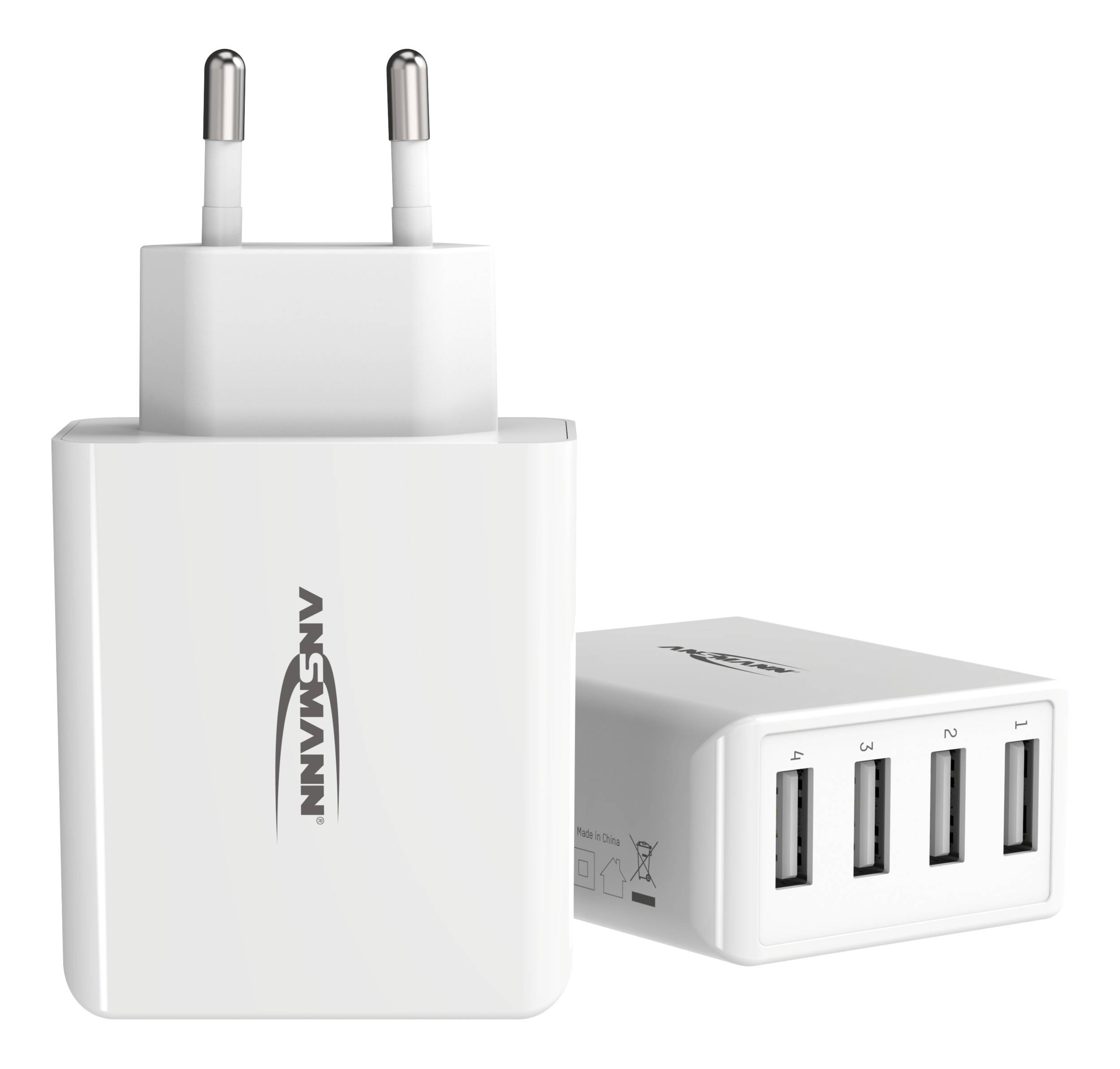 SELVA USB-Ladegerät High Speed mit 4 USB-Ports