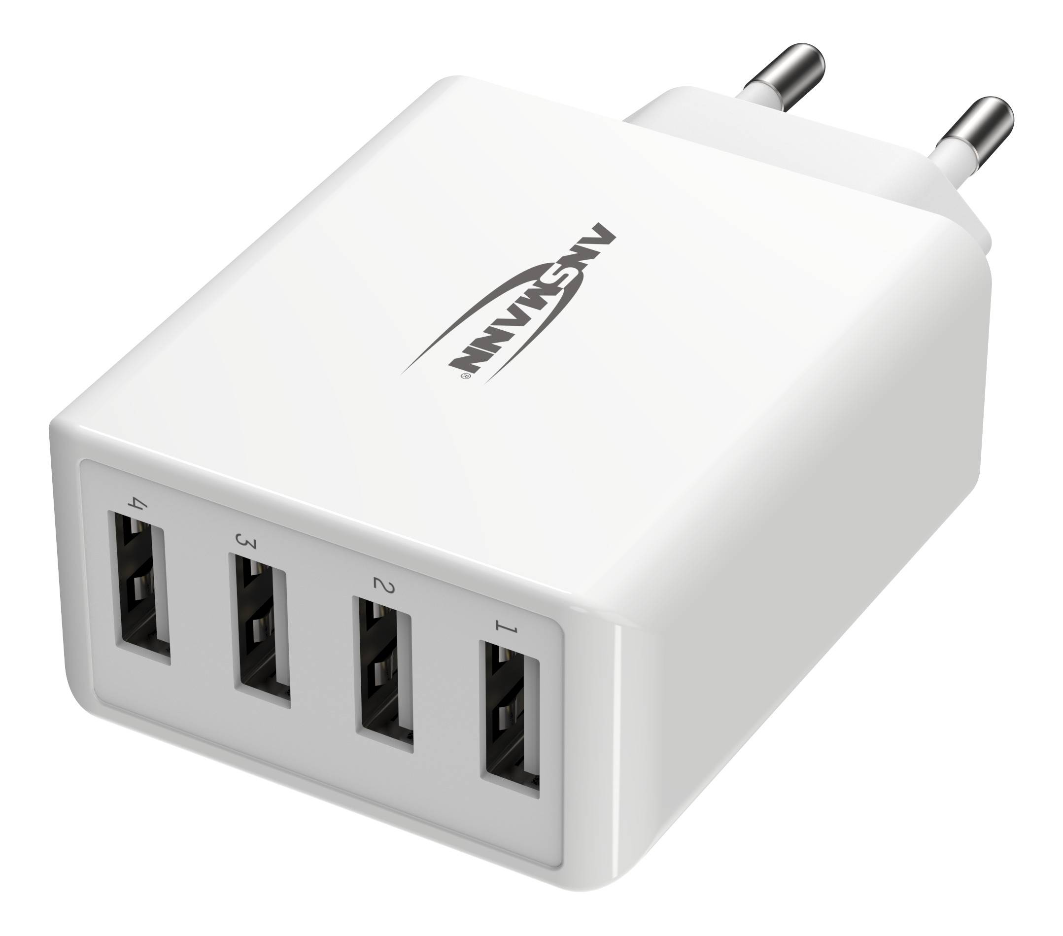 SELVA USB-Ladegerät High Speed mit 4 USB-Ports
