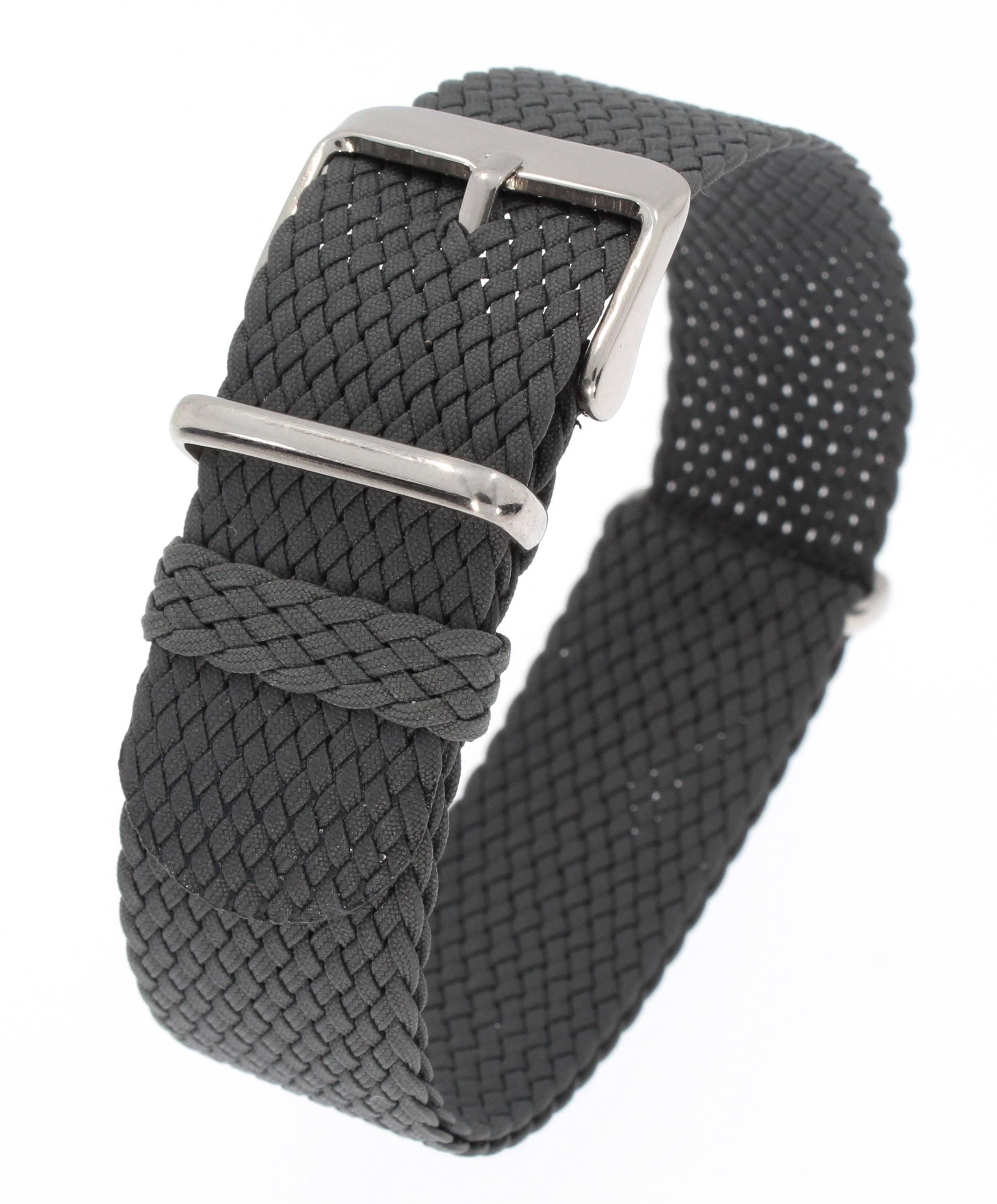 SELVA Nato Perlonband dunkelgrau 20mm