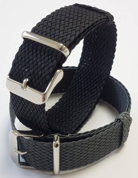 SELVA Nato Perlonband dunkelgrau 20mm
