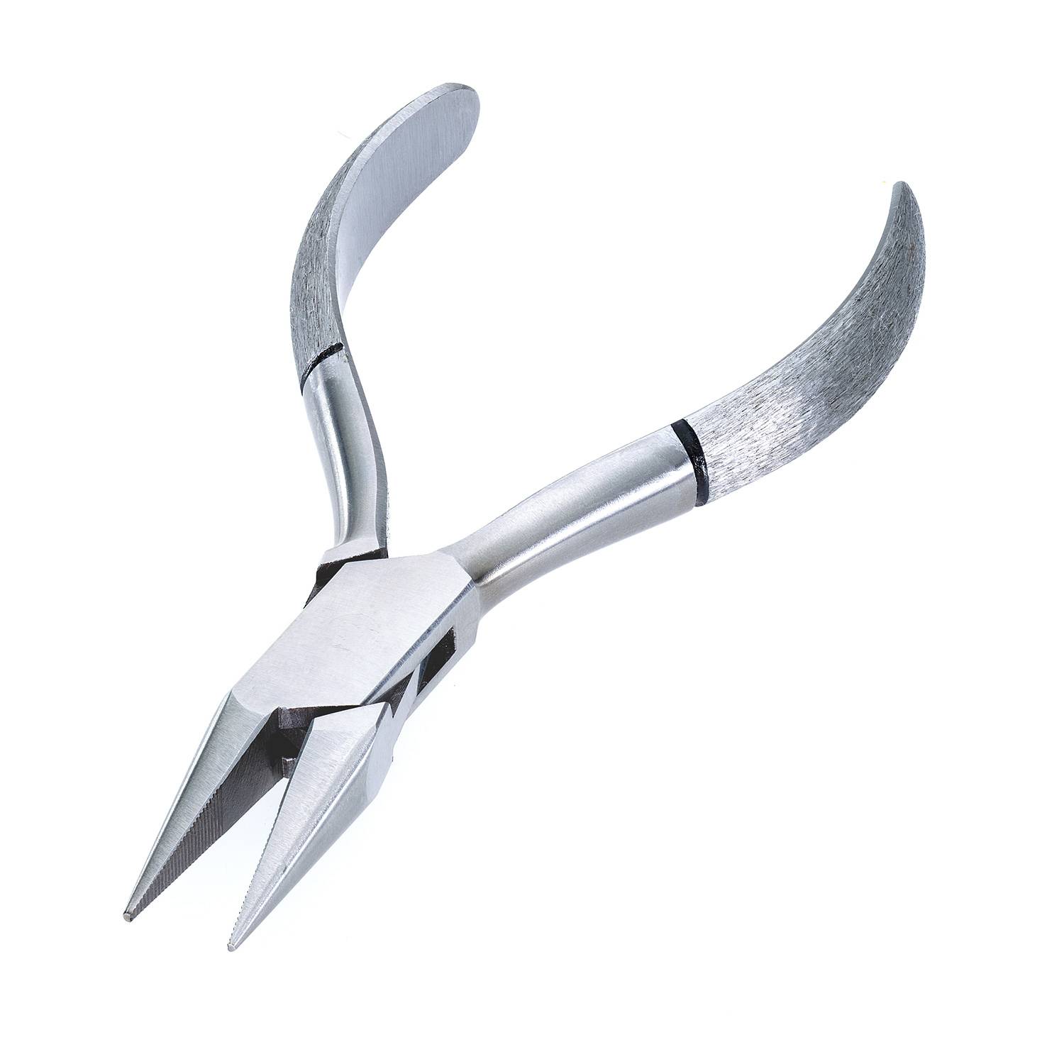 Super-Grip-Flachspitzzange, mit kräftigen, längsgeriffelten Griffen, 135 mm