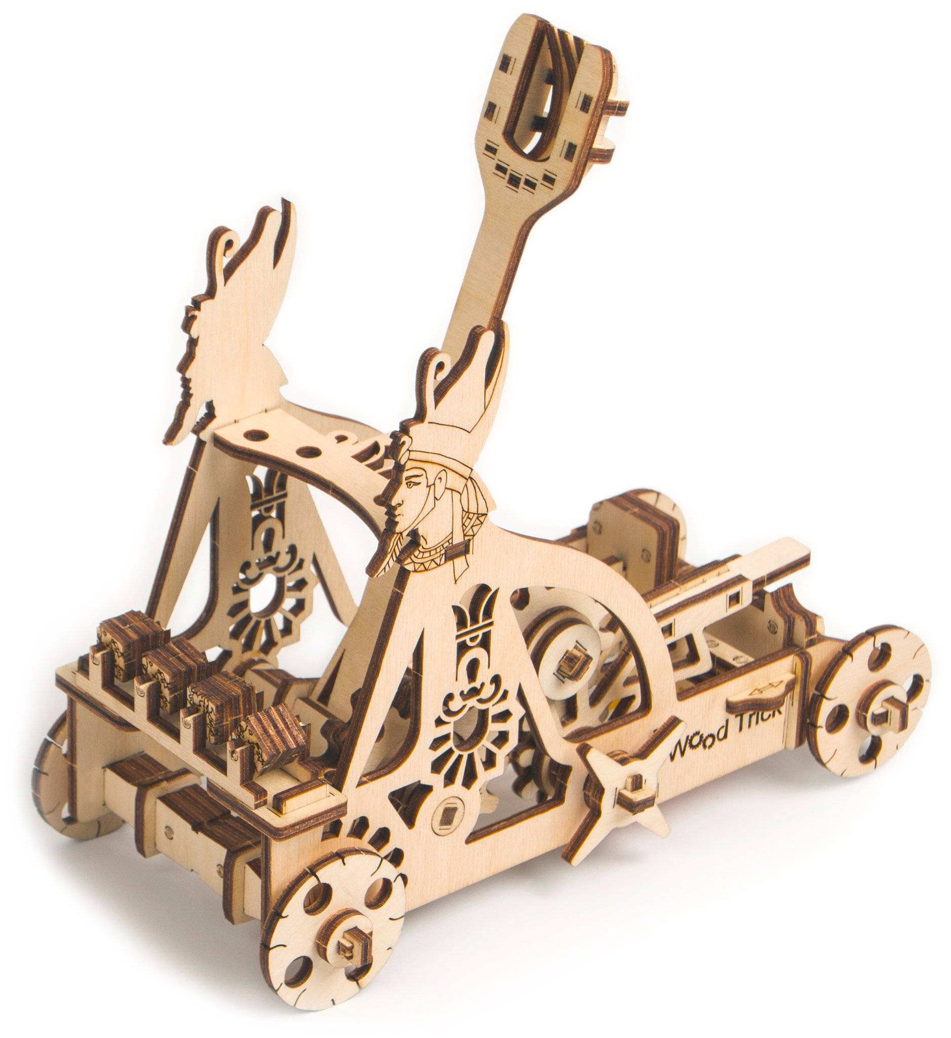 WOOD TRICK WOOD TRICK Catapult, 96 Bauteile