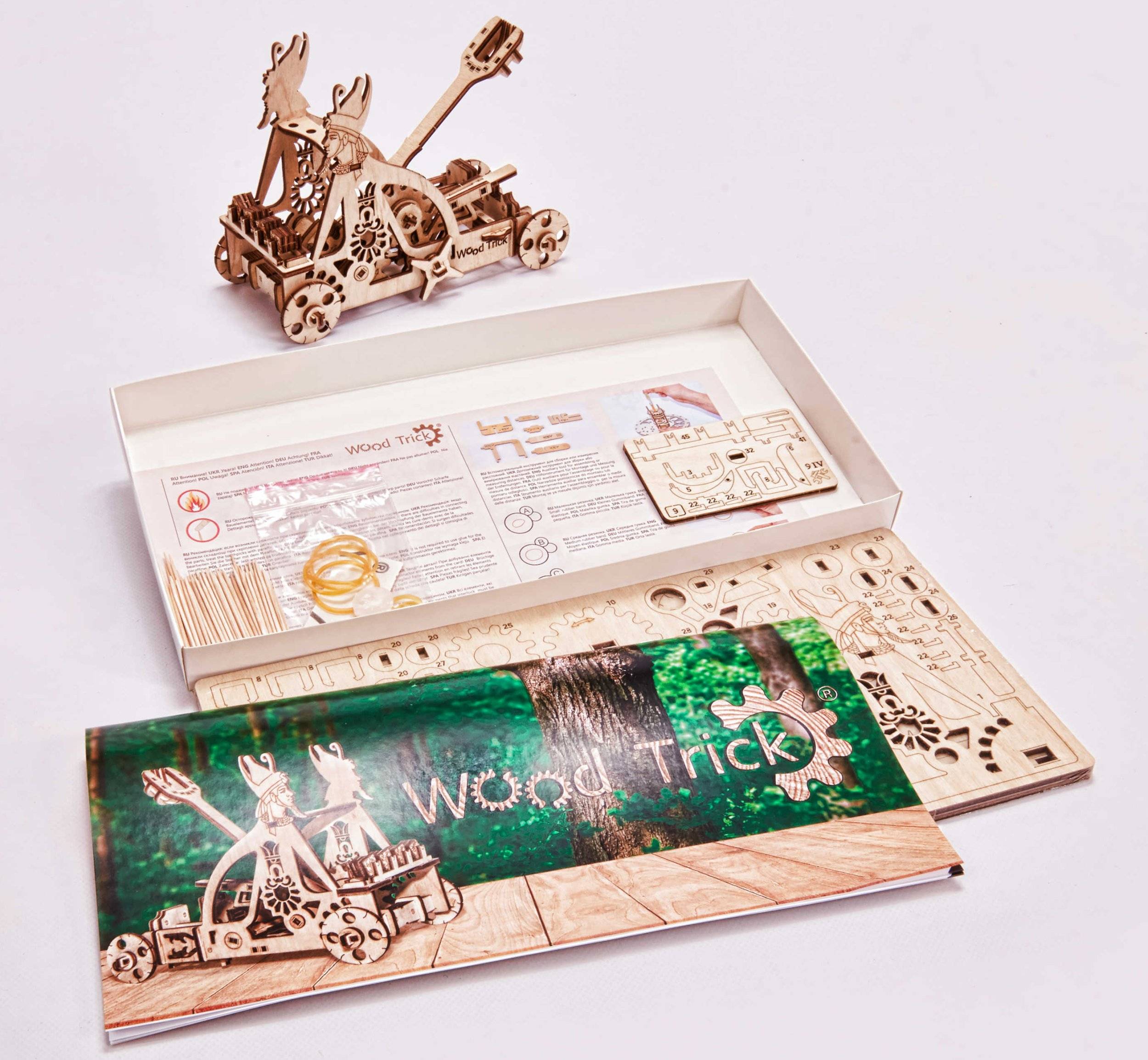 WOOD TRICK WOOD TRICK Catapult, 96 Bauteile
