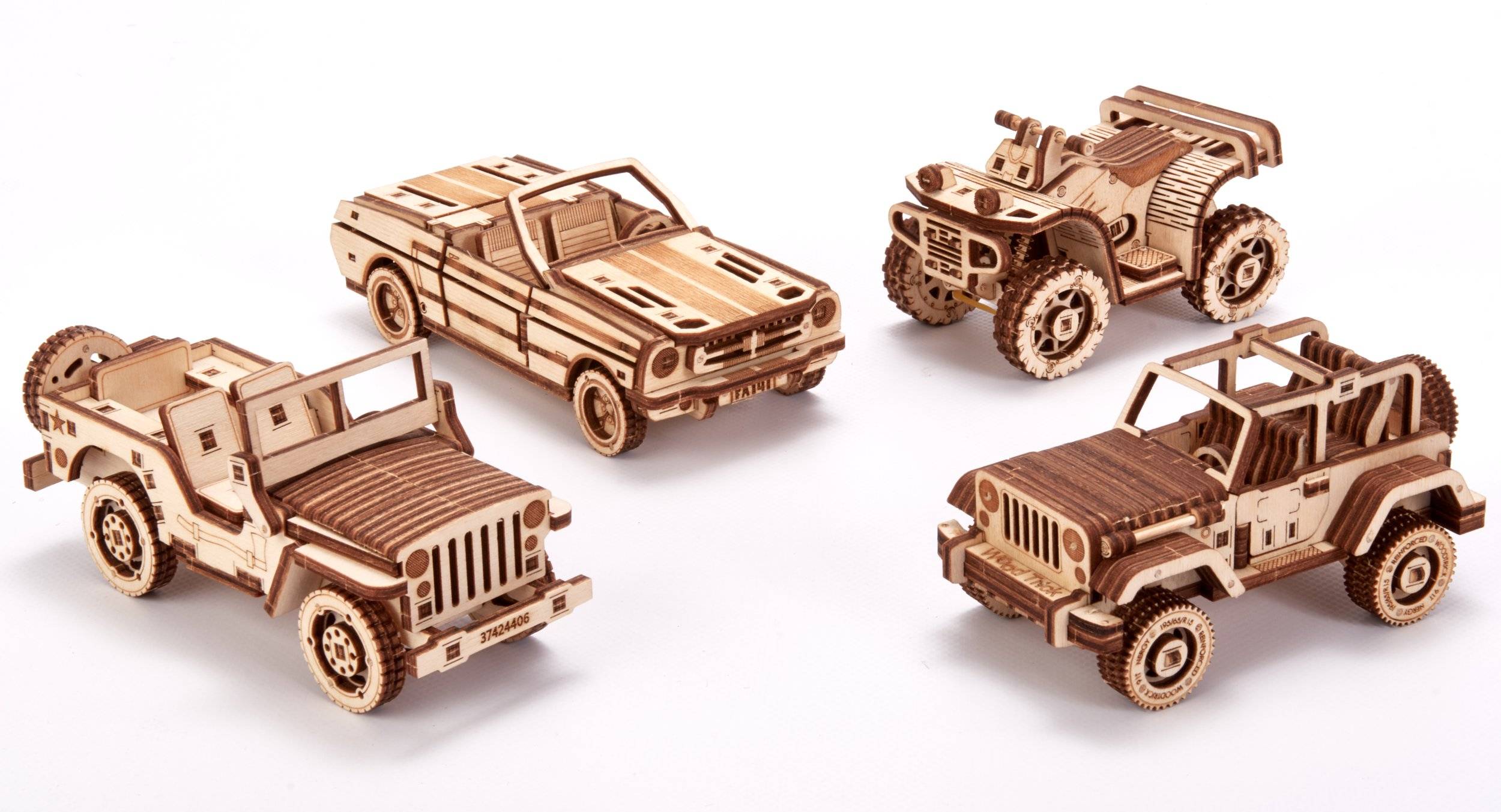 WOOD TRICK WOOD TRICK Auto-Set, 338 Bauteile