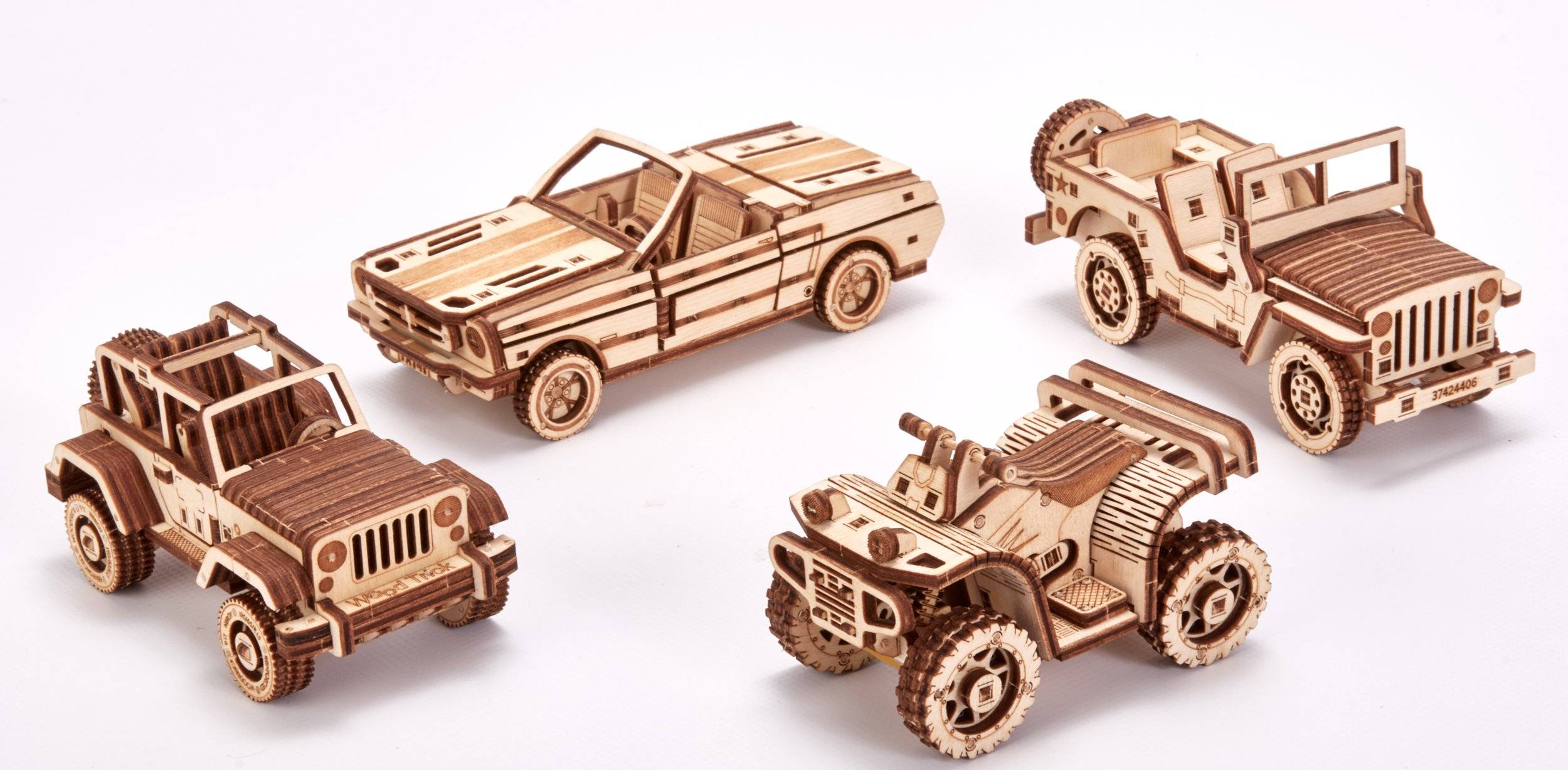 WOOD TRICK WOOD TRICK Auto-Set, 338 Bauteile