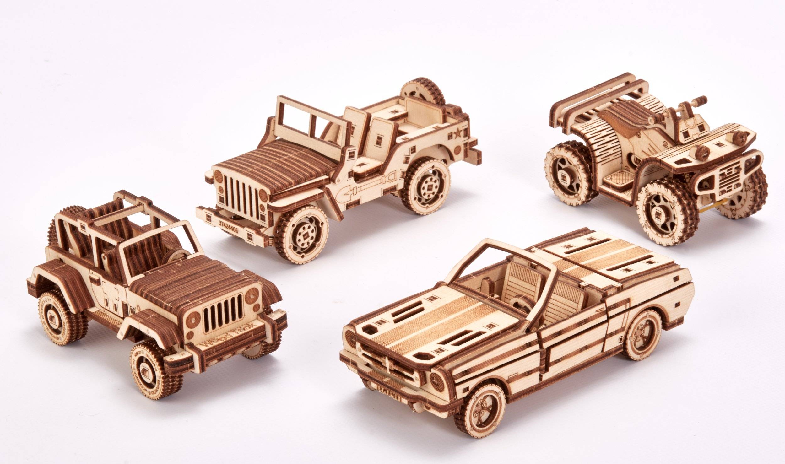 WOOD TRICK WOOD TRICK Auto-Set, 338 Bauteile